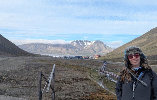 Nicola from Mapping Your Travel in Svalbard