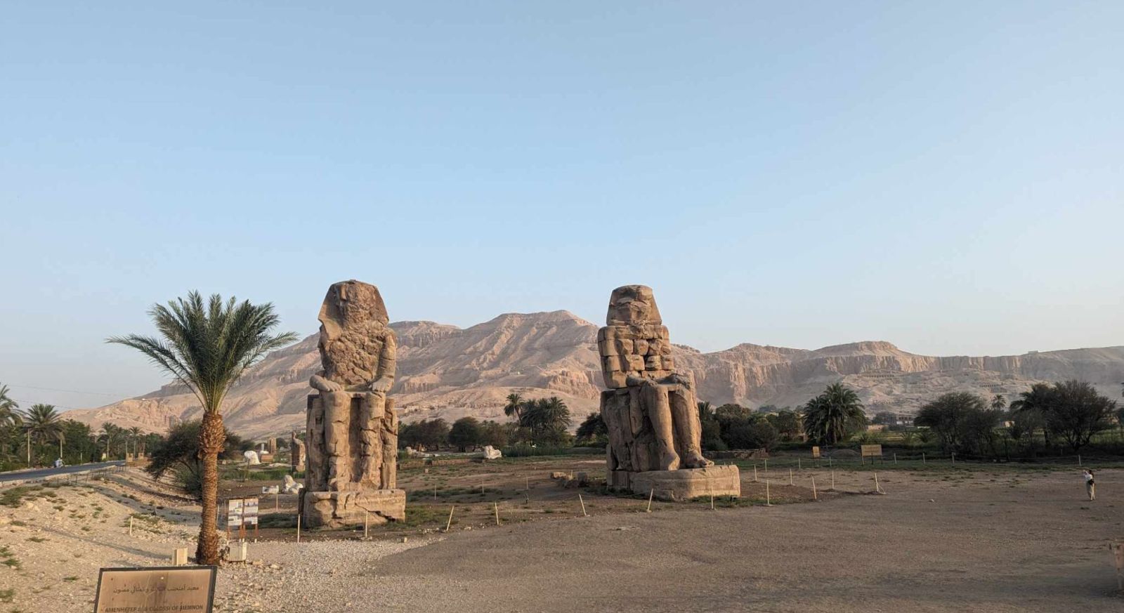Colossi of Memnon. Luxor. Valley of the Kings. Egypt Tour.