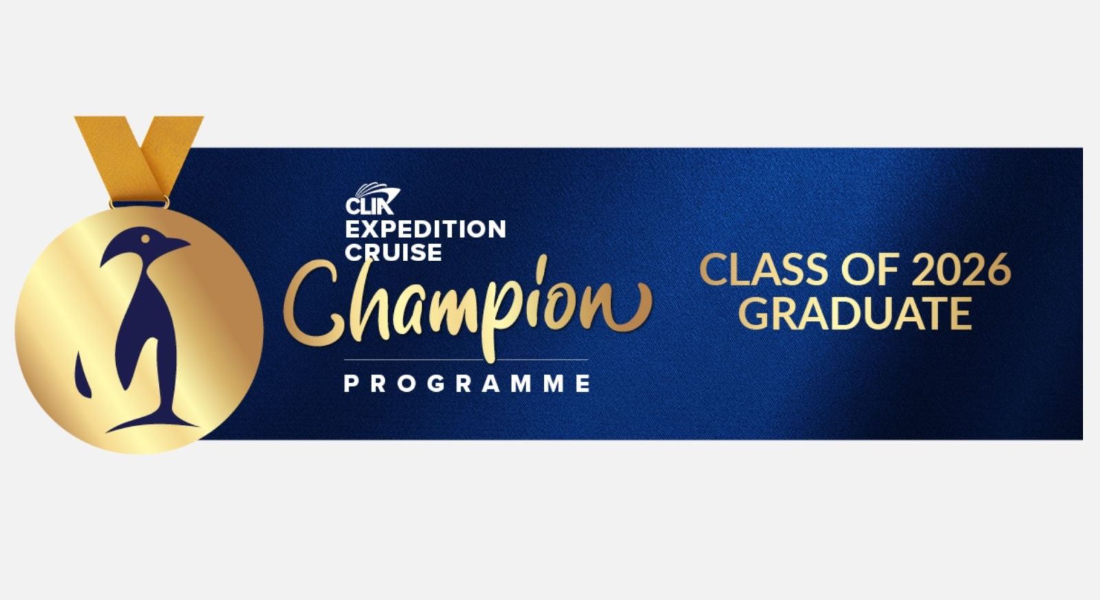 Class of 2026 Graduates of CLIA Expedition Cruise Champion Programme