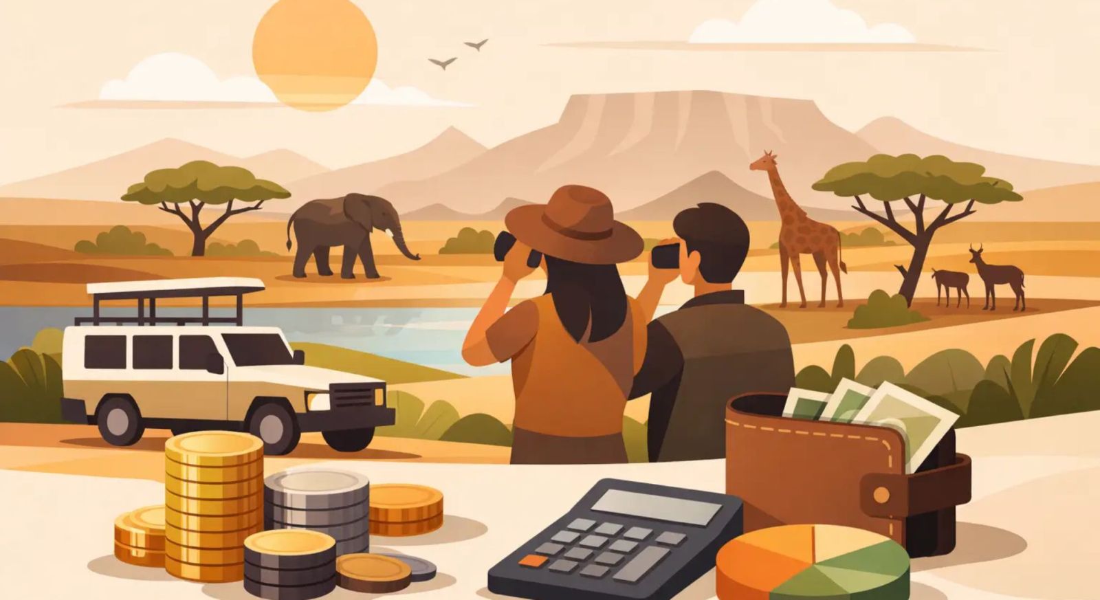 How much is a safari holiday in Africa for UK travellers