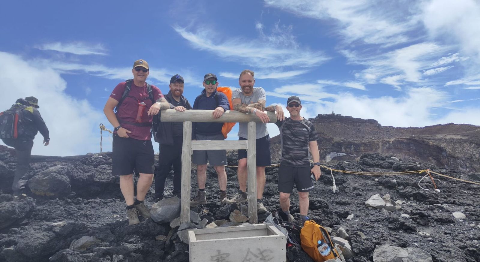 Mt Fuji Summit. Hiking Group Holidays.