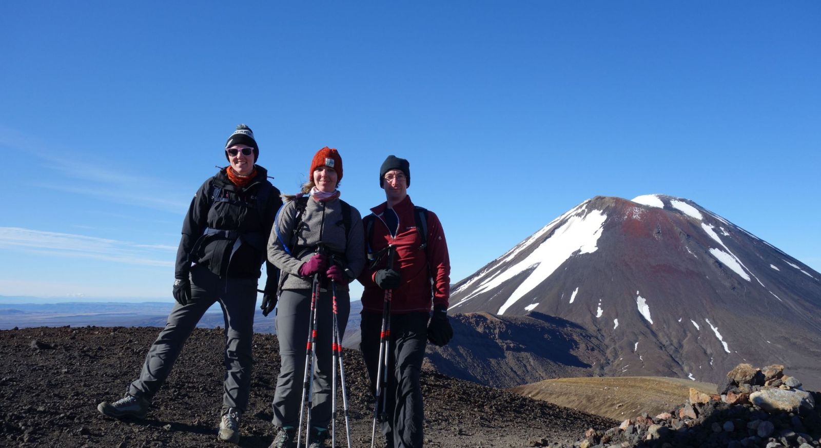 Campervan New Zealand. Trekking. Mt Doom