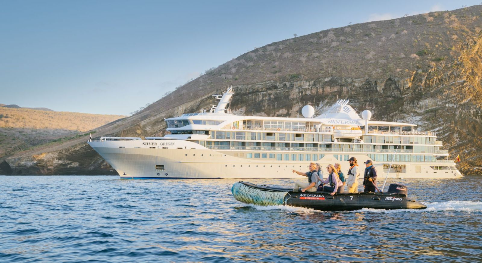 Zodiac excursion from Silversea Silver Origin in the Galapagos