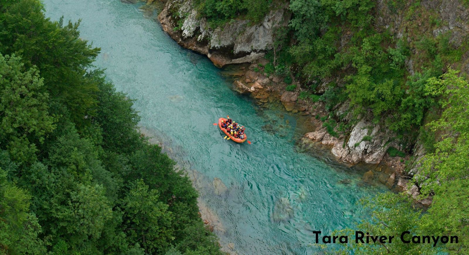 Tara River Canyon. Montenegro Holidays