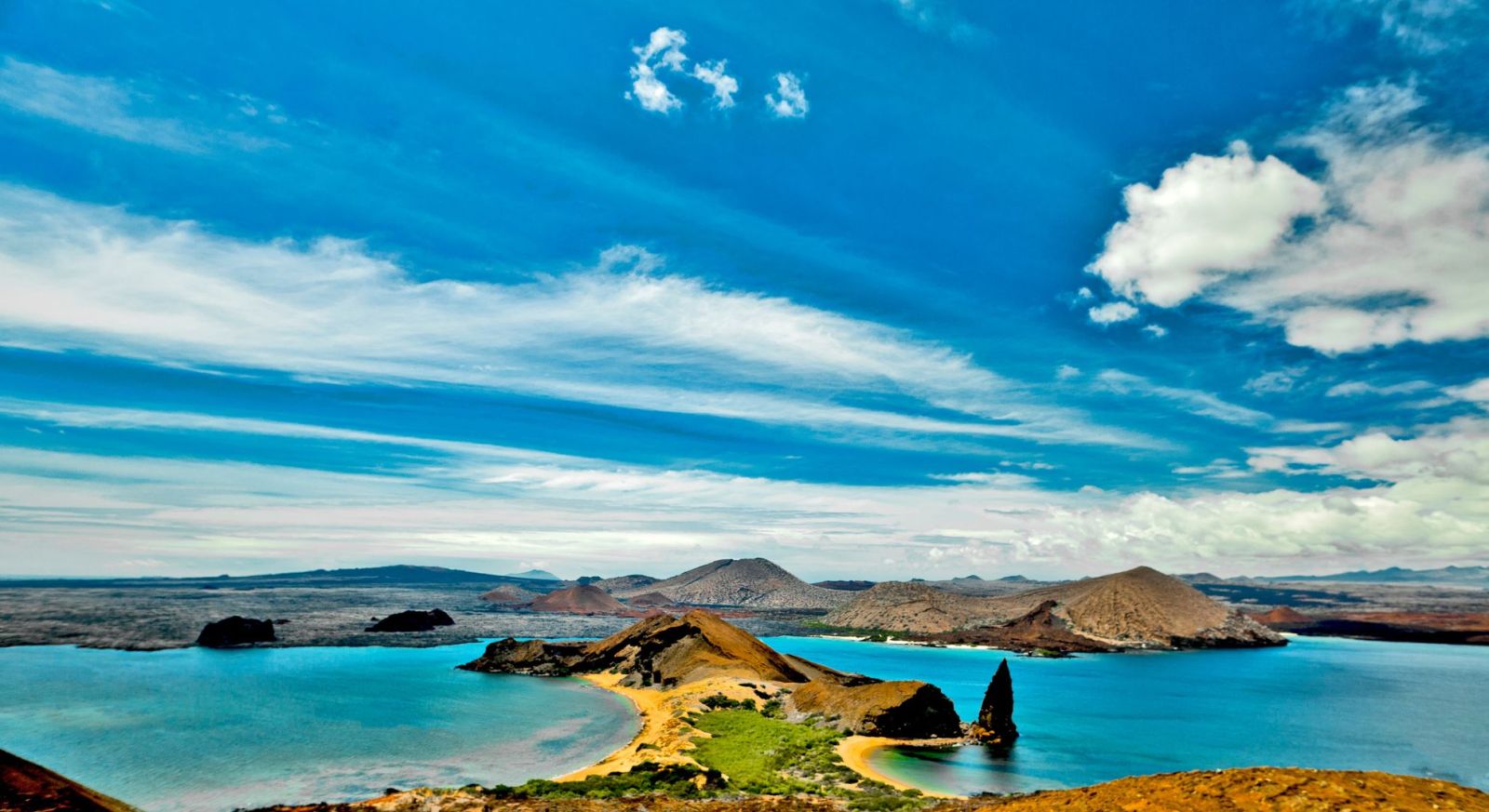Galapagos Islands scenery on an expedition cruise