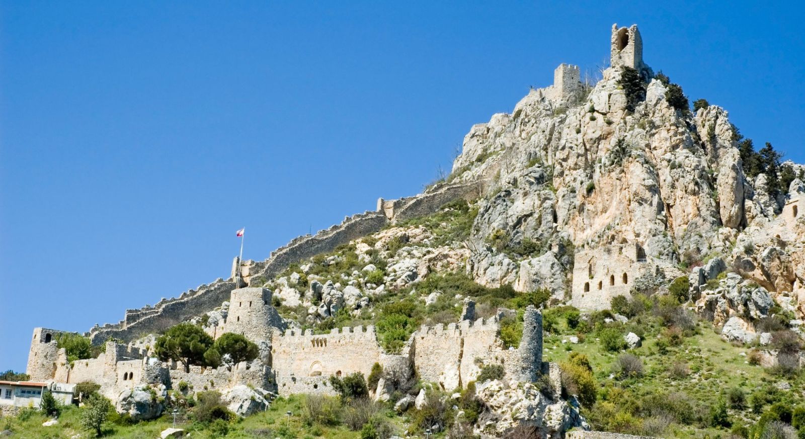  Hilarion castle. Northern Cyprus Holidays