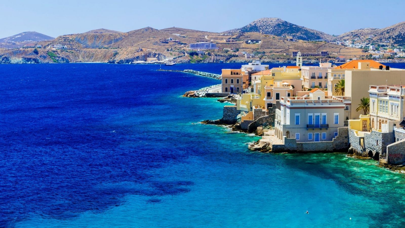 Syros Holidays. Beautiful Villages