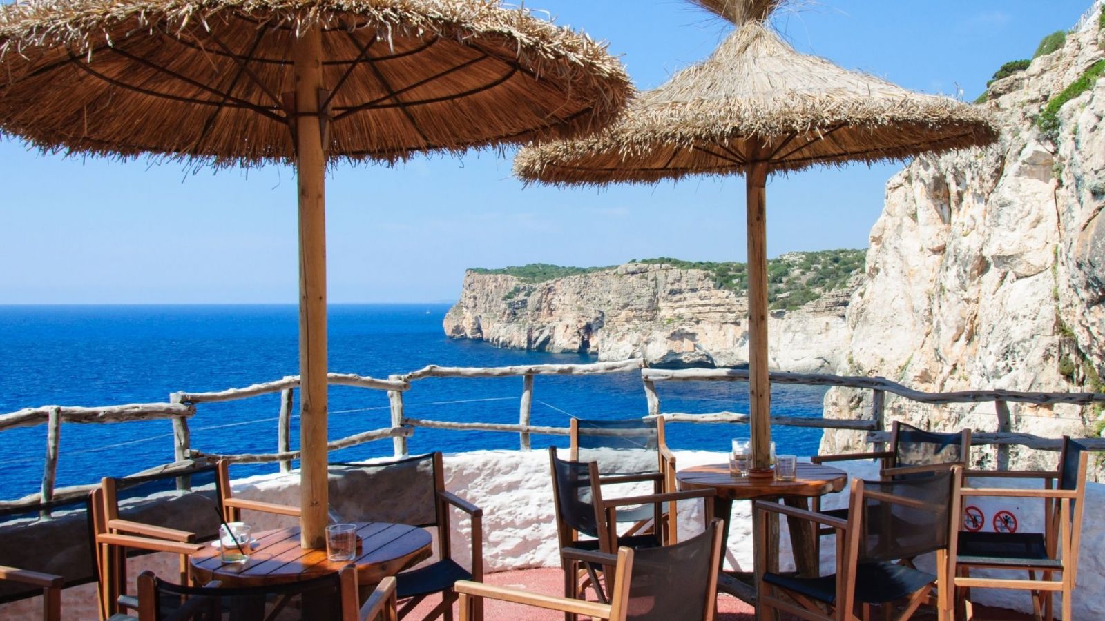 Holiday To Menorca. Beachside Restaurants