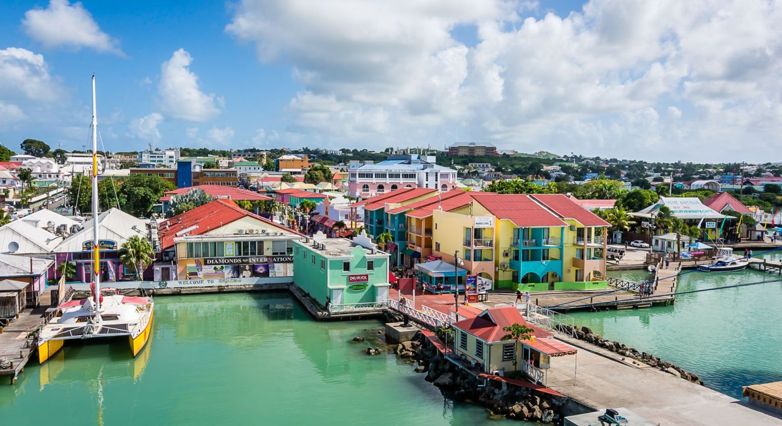 Barbuda Honeymoons. St Johns Harbour.