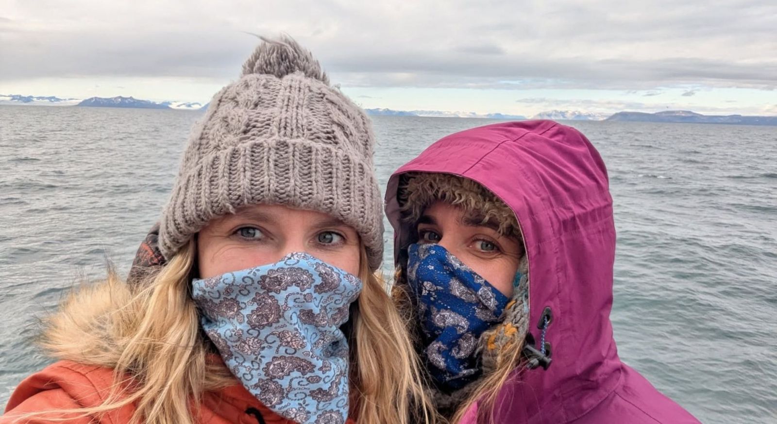 Sarah & Nicola Mapping Your Travel in Arctic